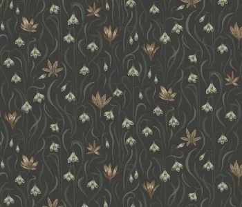 Tapeet Signe Charcoal