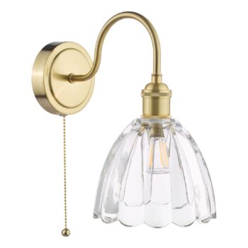 Seinavalgusti Hadano Natural Brass