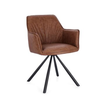 Söögitool Breval Pruun