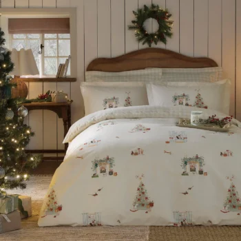 Voodipesukomplekt Cosy Cristmas