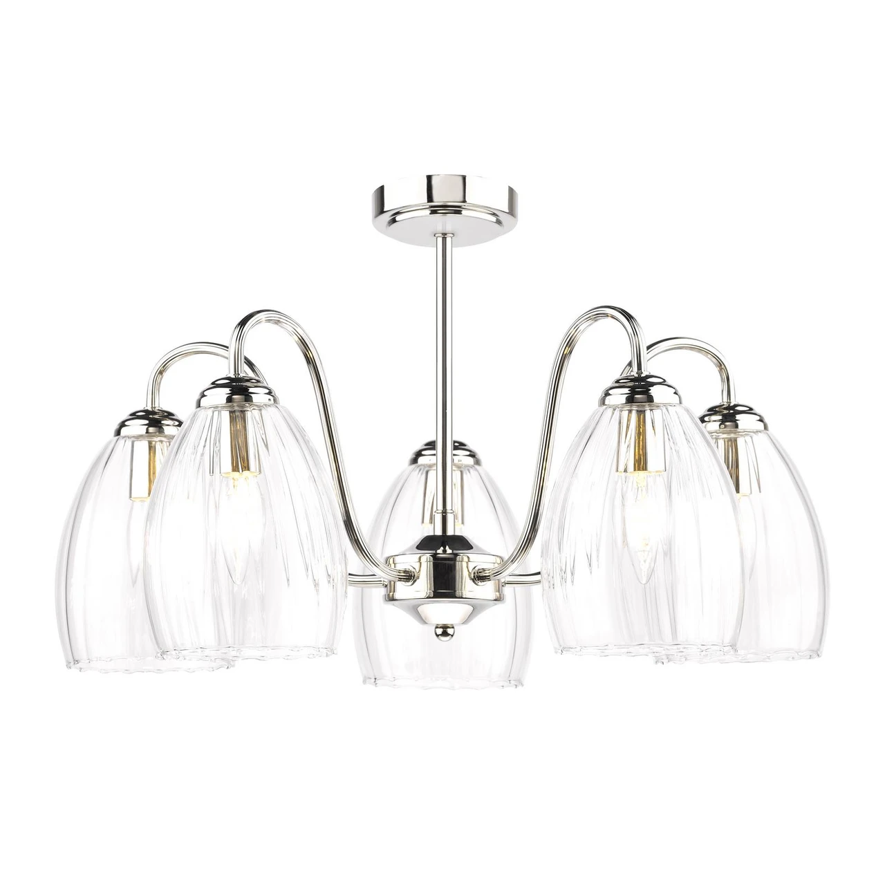 Laevalgusti Valora Nickel Ribbed Laevalgusti Valora Nickel Ribbed